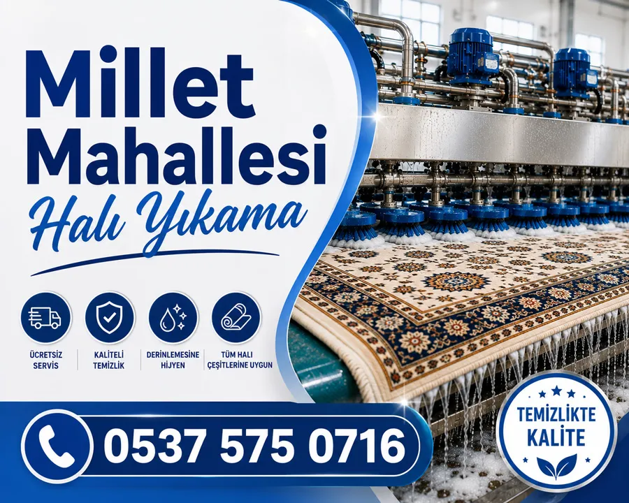 Millet Mahallesi’nde En İyi Halı Yıkama Firması Nasıl Seçilir?